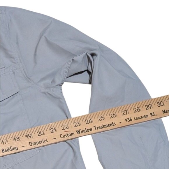 Eddie Bauer long sleeve fishing shirt men's size Medium Performance mesh outdoor - Picture 5 of 10